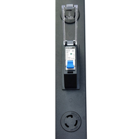 Unité de distribution d'alimentation intelligente (PDU) haute puissance et robuste avec contrôle SPMCIP et communication IP485