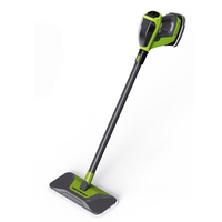 Nettoyeur vapeur électrique pour sols, nettoyeur vapeur haute température avec manche réglable pour le nettoyage des poils d'animaux