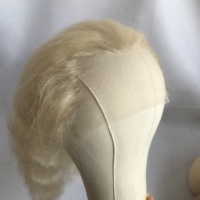 Perruque Lace Front Moderne 2026 en Cheveux de Yak Blancs pour Style Père Noël avec Dentelle Transparente – Vente en Gros