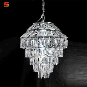 Lámpara de Araña Colgante Plateada de Lujo, Venta al Por Mayor, Precio de Oferta, Decoración para Bodas - Product Image 2