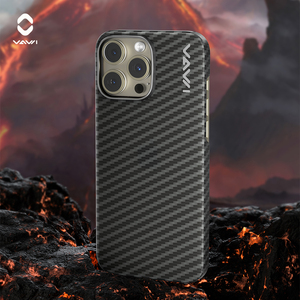 เคสโทรศัพท์ V-K01 หรูหรา ผลิตจากใยอะรามิด สำหรับ iPhone 16 Pro Max เคสแม่เหล็ก สำหรับ Android Huawei P70 Ultra และ Samsung - Product Image 5