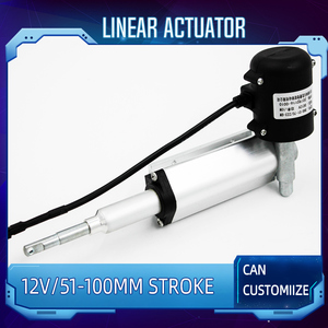 12V DC động cơ nhỏ tuyến tính thiết bị truyền động giá 24V 10-1000 mét đột quỵ Thiết bị truyền động điện cho cửa sổ giường nâng lên - Product Image 5
