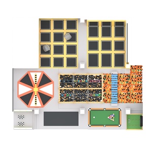 Connecteur de corde pour aire de jeux en acier pour parcs d'attractions commerciaux intérieurs, certifié CE, taille et <span class=keywords><strong>couleur</strong></span> personnalisables - Product Image 1