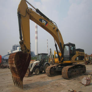 Grande pelle hydraulique sur chenilles Caterpillar CAT345D d'occasion originale et économique à bas prix - Product Image 2