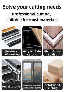 12 45/90 Degree Mitre Saw Aluminum Cutting Angle Cutting Machine Wood Photo Frame Making Machine - Product Image 5