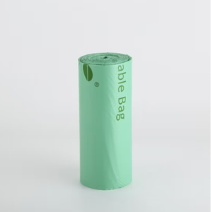 Sacchi per Rifiuti in Plastica HDPE Biodegradabili e Compostabili Personalizzati, Stampa Rotocalco Flexiloop, MOQ 1000 Rotoli per Uso Domestico e Ufficio - Product Image 6