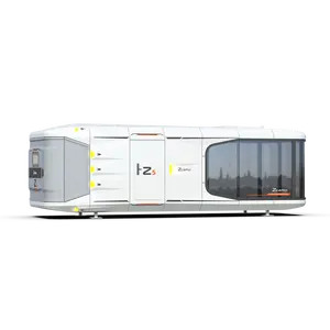 Alpicool Z5 Luxury Mobile Home Small Villa Prefabricated house Customized Structure Prefab glass design capsule house