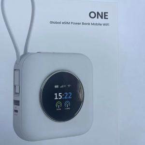 Ngân hàng điện 10000mAh pin di động 4 gam esim Wifi Router với dễ dàng thiết lập 300Mbps <span class=keywords><strong>LAN</strong></span> dữ liệu Tỷ lệ màn hình LCD Wifi Router 4 gam LTE - Product Image 5