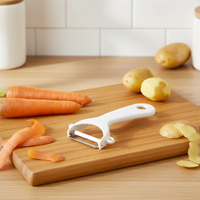 Couteau à éplucher en acier inoxydable pour la maison, éplucheur multifonction pour fruits et légumes, gadget de cuisine ergonomique