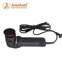 Mini polisseuse DA J0595 |   800W 110V/230V, orbite de 12 mm, plateau de 3 pouces, interrupteur à verrouillage automatique à 6 vitesses pour le detailing automobile