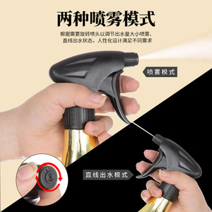 Guangzhou Playboy Hair Styling Set Gold Metal <b>Wide</b> Tooth <b>Comb</b> Hair Clip Sectioning Clip Professional Tools - Product Image 3