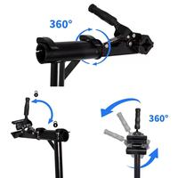 Support de réparation de vélo pliable et réglable à dégagement rapide, en acier, pour vélo de route et VTT, pour l'extérieur