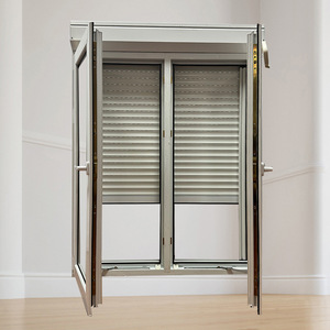 Chất lượng cao tùy chỉnh nhôm bên ngoài cửa sổ an Ninh với màn trập lăn - Product Image 3