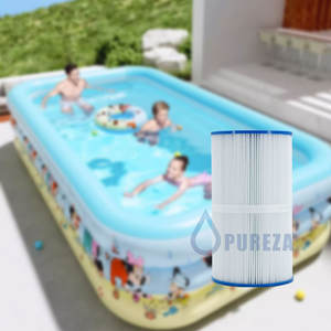 Élément filtrant pour piscine Pureza P23008, pour piscine hors sol, 5.1x14.75x26.35cm, matériau PP résistant aux hautes températures - Product Image 1