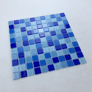 Green Ceramic Tile <strong>Tiling</strong> Glass Mosaic Wall <strong>Panel</strong> Decoration Home Decoration Materials - Product Image 2