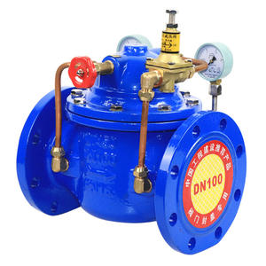 Vannes de réduction de <span class=keywords><strong>pression</strong></span> hydrauliques pilotées personnalisées DN50-DN300 200X (fer ductile) pour le débit d'<span class=keywords><strong>eau</strong></span> des cuisines commerciales - Product Image 6