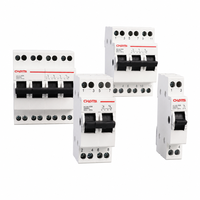 Interrupteur de transfert manuel SF219G 2P, type PC, montage sur rail DIN, 400V, isolateur double alimentation, IP20, ChLotai pour centre de données