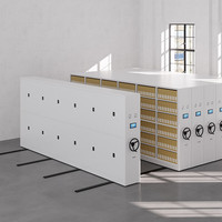 Système d'archivage manuel pour bibliothèque, armoire compacte intelligente en acier pour salle d'archives, compacteur de dossiers mobile, armoire compacte en acier pour banque