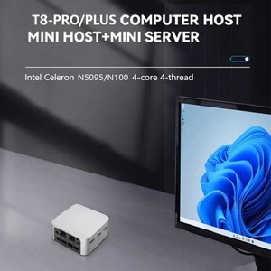 Sẵn Sàng Để Tàu Thương Hiệu Mới Firebat T8 Mini PC 16GB 512GB Bền Máy Tính Để Bàn Máy Tính Bạc Mini PC Với Chất Lượng Cao Mini PC - Product Image 4
