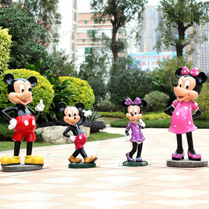 Escultura <span class=keywords><strong>de</strong></span> <span class=keywords><strong>Mickey</strong></span> <span class=keywords><strong>Mouse</strong></span> <span class=keywords><strong>de</strong></span> dibujos animados <span class=keywords><strong>de</strong></span> fibra <span class=keywords><strong>de</strong></span> vidrio <span class=keywords><strong>de</strong></span> arte <span class=keywords><strong>Pop</strong></span> moderno para adorno <span class=keywords><strong>de</strong></span> decoración del hogar - Product Image 2