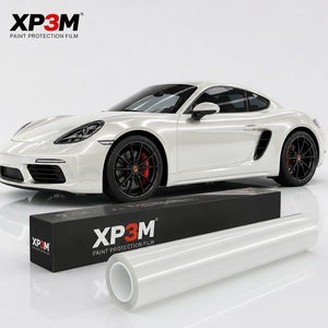 XP3M ลิควิด เมทัลลิก มูส สีขาว ลิควิด เมทัล กลอส TPU ฟิล์มเปลี่ยนสีรถยนต์ 7.5 มิล ซ่อมแซมตัวเองได้ ป้องกันรอยขีดข่วน ติดตั้งแบบเปียก - Product Image 5
