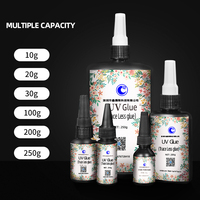 Résine UV 100g résine acrylique liquide écologique colle adhésive UV pour accessoires de bricolage et bijoux