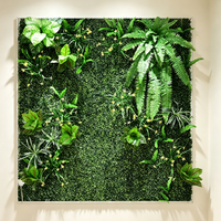 Panneau de clôture en gazon synthétique, mur végétal artificiel, toile de fond végétale luxurante, fausse verdure pour la décoration de jardin et de mariage