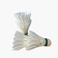 ST NO 9 Volants de badminton en plumes de canard - Spécialisés pour l'entraînement sportif - Vol fluide - Excellente sensation au toucher