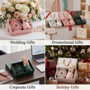 Trending Promotional Corporate <b>Gift</b> Set Custom Logo Ceramic Mug Fan Towel Combo for Business Event Empolyee Welfares - Product Image 6