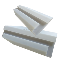 Composants d'usinage en plastique nylon UHMW usinage CNC en plastique tournant la partie coulissante pièces de glissière de tube de rail de guidage linéaire