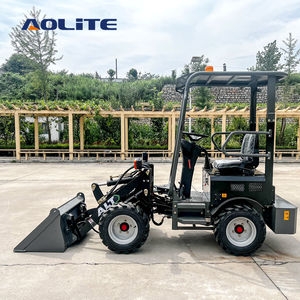 รถตักล้อยางขนาดเล็ก AOLITE E604 ของจีน ใช้แบตเตอรี่ ได้รับใบรับรอง CE - Product Image 2