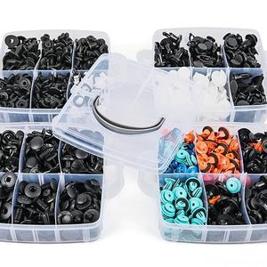 Clips de Sujeción para Automóviles, Caja de 1000 Piezas con 45 Herramientas de Mantenimiento para Reparación y Reemplazo de Automóviles - Product Image 5