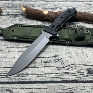 Couteau de survie tactique OEM personnalisable Kristoff 2ème génération, manche Craton, lame droite en acier inoxydable à pointe clip. - Product Image 2