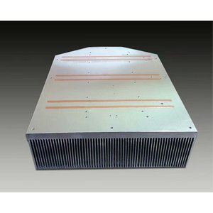 Aluminum Heat Sink Extruded Fin Type For LED Street Light IGBT Bridge Rectifier Welding Machine YMJ082 - Product Image 1