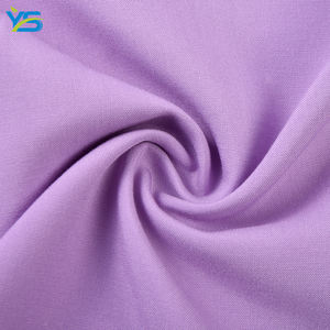 高品质透气紫色查利织物 110gsm 100%粘胶纤维染色面料，用于服装 - Product Image 1