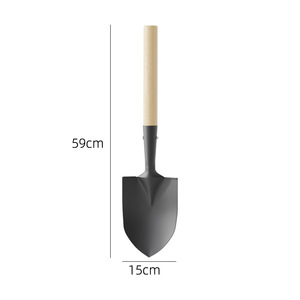 Pelle en fer pour la maison jardinage activités de plein air <span class=keywords><strong>bêche</strong></span> épaissie pour creuser le sol plantation de sable déneigement plantation de légumes - Product Image 6