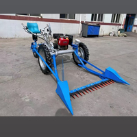 Nouvelle condition Mini récolteuse de riz et presse à balles à trois rondes tracteur moissonneuse-batteuse à usage agricole