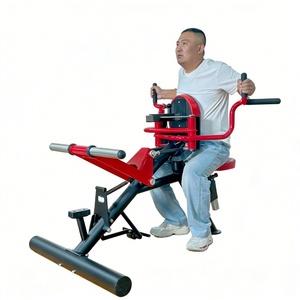 Máquina de extensión de piernas y <span class=keywords><strong>remo</strong></span> plano/inclinado con carga de placas para gimnasios comerciales profesionales - Product Image 1