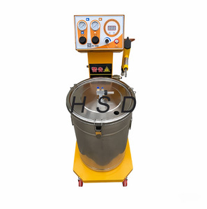 Máquina Industrial de Recubrimiento Electrostático en Polvo con Tolva <span class=keywords><strong>para</strong></span> Pruebas de Polvo de Acero, con Motor, <span class=keywords><strong>para</strong></span> Línea de Producción de Sustratos Metálicos - Product Image 5