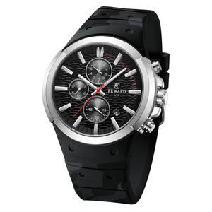 REWARD RD832054M - Relojes de Pulsera para Hombre, Modernos, Resistentes al Agua 3ATM, Cronógrafo de Cuarzo, Luminosos, Reloj Hombre - Product Image 1