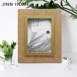 <span class=keywords><strong>Foto</strong></span> alla moda 5x7 pollici cornice in legno vera vetro decorazione da parete tavolo Display a parete con montaggio a parete con serigrafia - Product Image 5