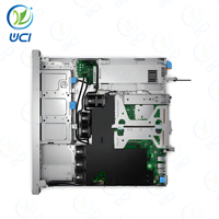Dells EMC poweb dge R260 R360 Xeon E-2414/16G/1T Sata/600W 1U raf sunucusu web bilgisayar için internet veri depolama sunucusu