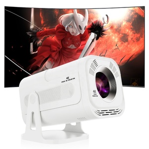 HY320 Smart Portable Home Theater <strong>Projector</strong> 4K Decode Video 180 ANSI Lumens <strong>Android</strong> 13 OS Mini Features Dual <strong>WIFI</strong> <strong>Projector</strong> - Product Image 1