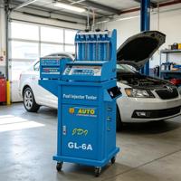Banco de Pruebas de Diagnóstico Multifuncional para Inyectores de Combustible FY GL-6A, Máquina de Prueba de Fugas por Flujo Ultrasónico 200-240V