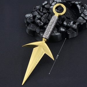 Kunai de 23 cm de Anime Ninja, Cuarto Hokage, Dios del Trueno Volador, Aleación de Zinc Metálica, Decoración Coleccionable para Escritorio, Accesorio de Cosplay, Regalo para Niño - Product Image 4