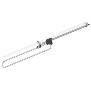 Aloha pull-out clothes hanger for clothes rack and <b>wardrobe</b>, 250mm <b>long</b> / 300mm <b>long</b> - Product Image 1
