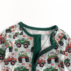 ミオジンベビーブティック衣料 ベビーパジャマメーカー 低刺激性キッズスリープウェア 180gsm竹パジャマ 卸売 - Product Image 6