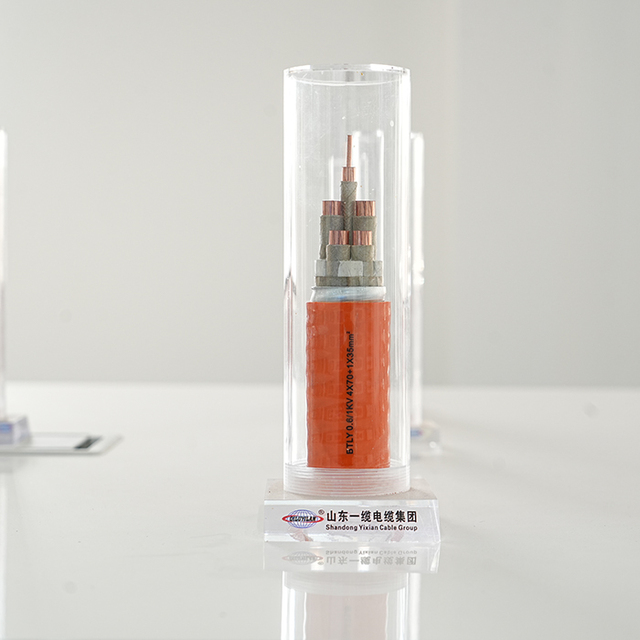 BTTZ Rigid Mineral Insulated Cable, Fire Resistant MI Cable for Emergency Fire Protection System