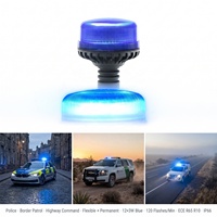 Nueva Luz de Advertencia Intermitente LED para Vehículos de Emergencia, Ambulancias y Grúas, 12-24V 18W
