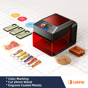 Machine de gravure au laser à diode haute puissance 10W MOPA + 10W double pour le marquage couleur des métaux - Product Image 5